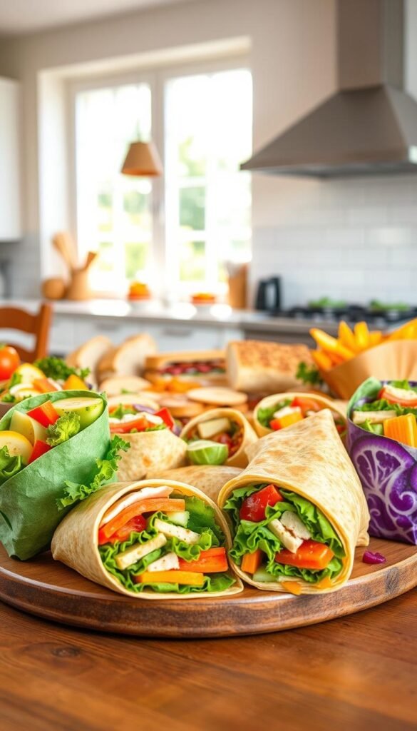 Kid-Friendly Wraps and Sandwiches
