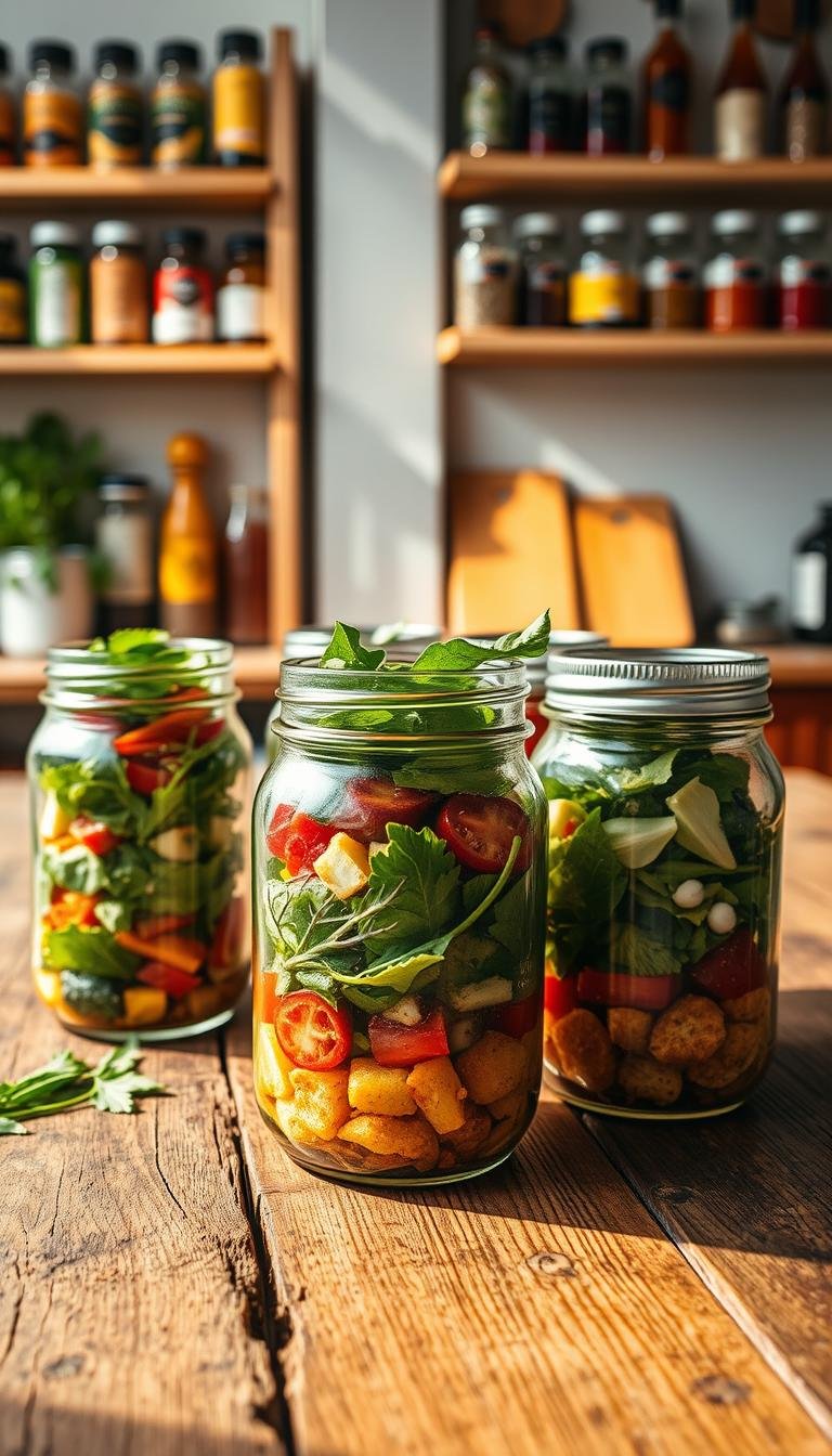 Mason Jar Salad Recipes