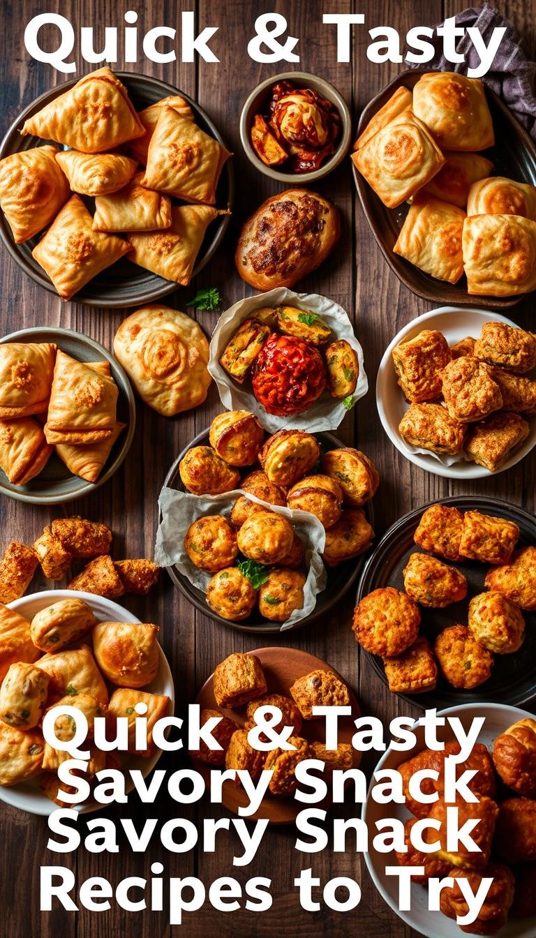 Savory Snack Recipes