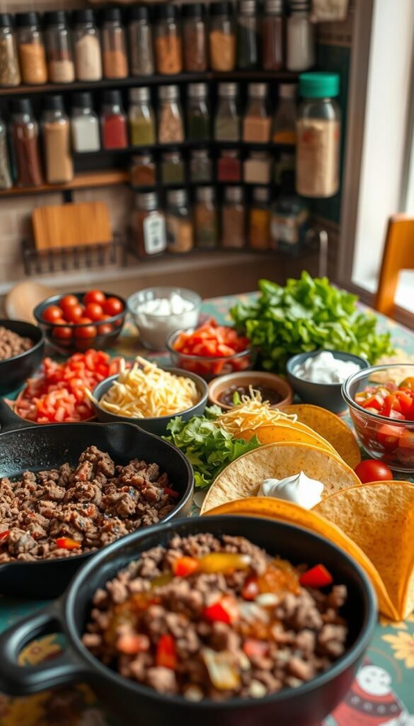 Taco Night Upgrades with Ground Beef