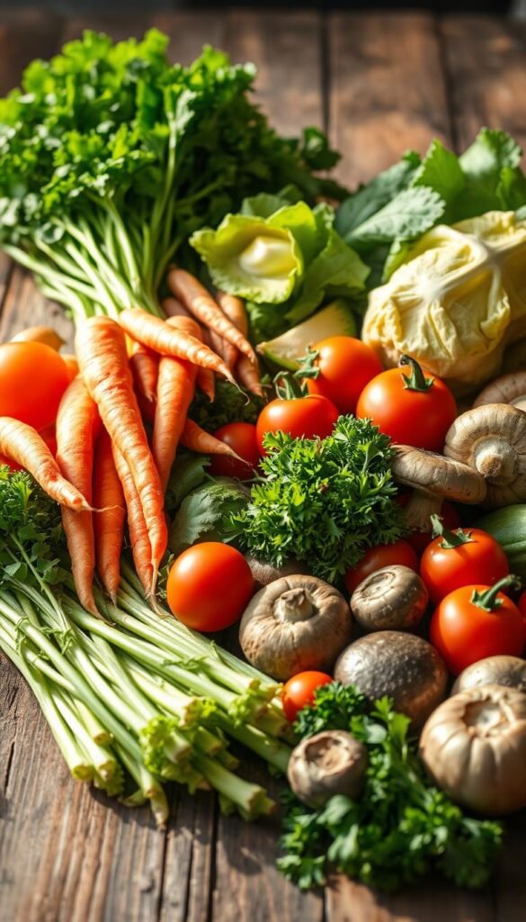 Vegetables Packed with Fiber and Micronutrients
