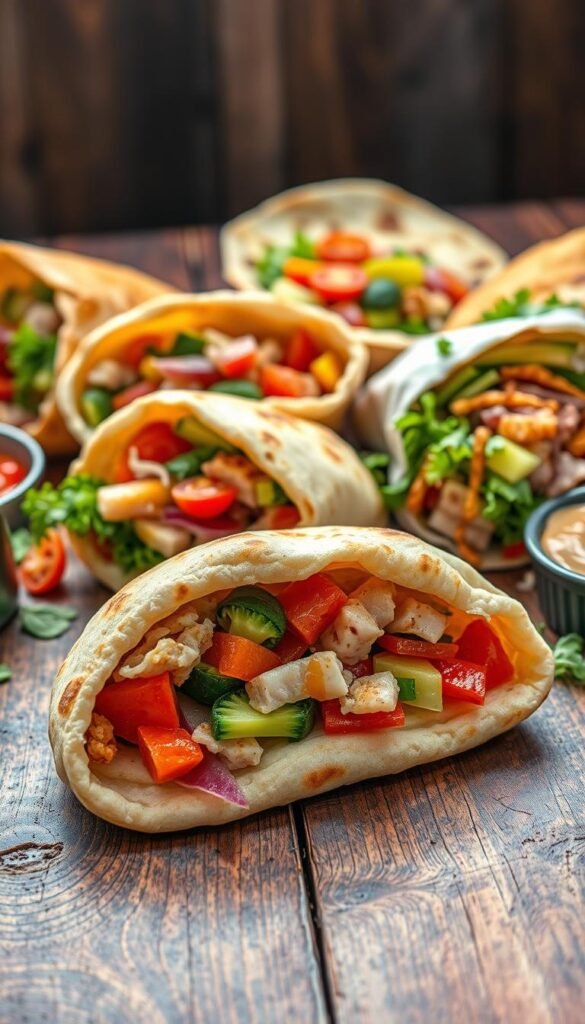 Wraps, Pitas, and Sandwiches with a Fresh Twist