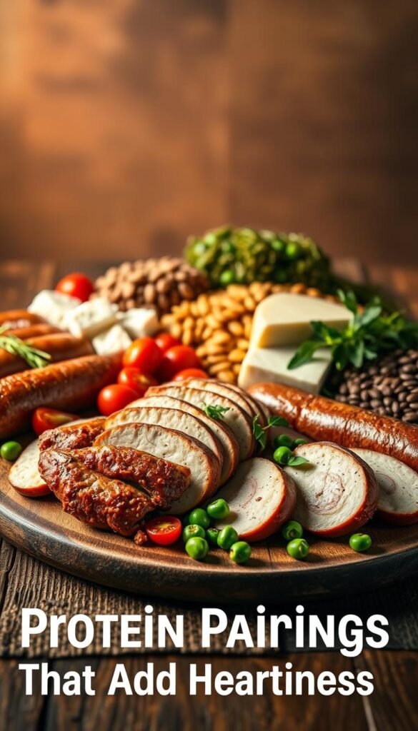protein pairings that add heartiness