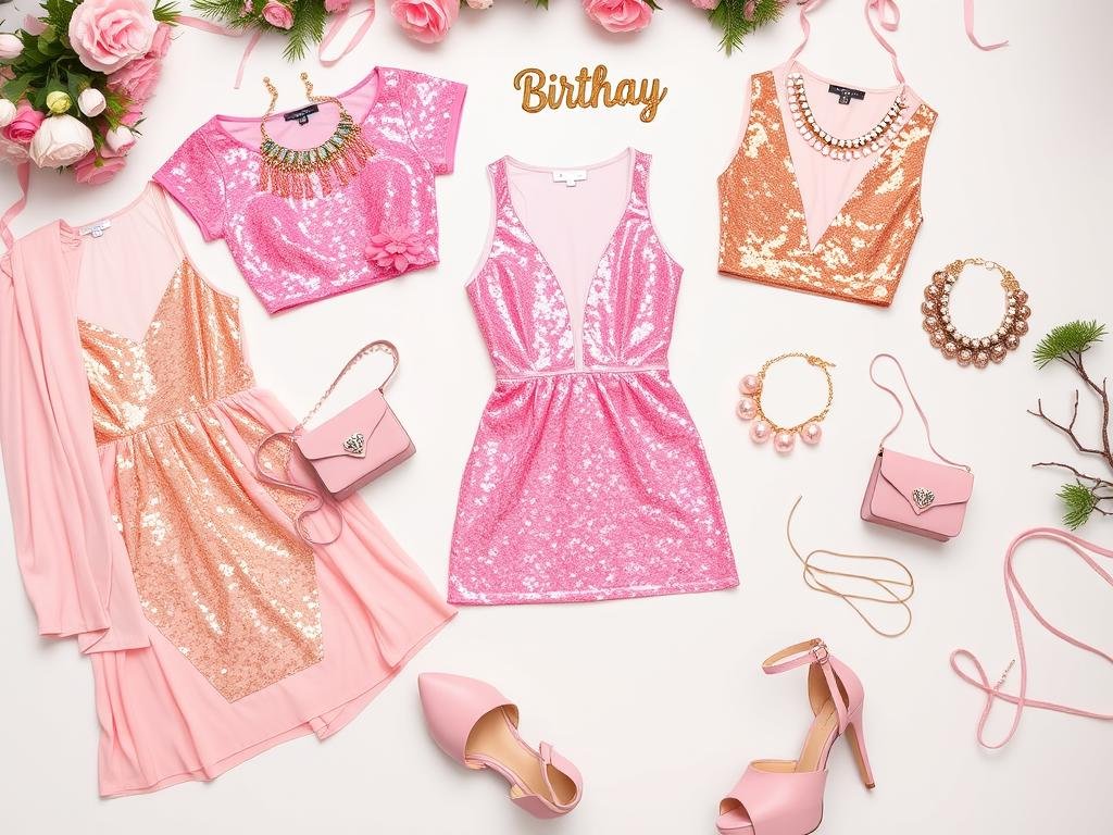 Birthday cake baddie outfit coordination examples