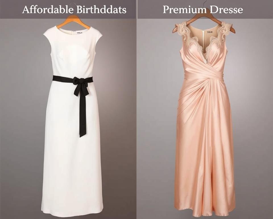 Budget-friendly and premium birthday dinner dress options