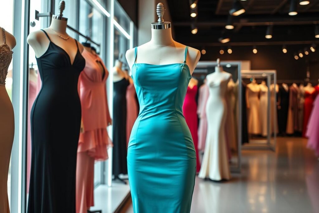 Glamorous bodycon dress highlighting curves for an 18th birthday party