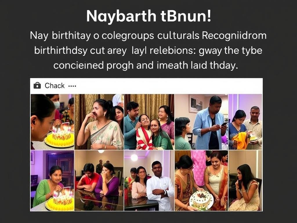 Instagram birthday post showing sensitivity to different cultural celebrations