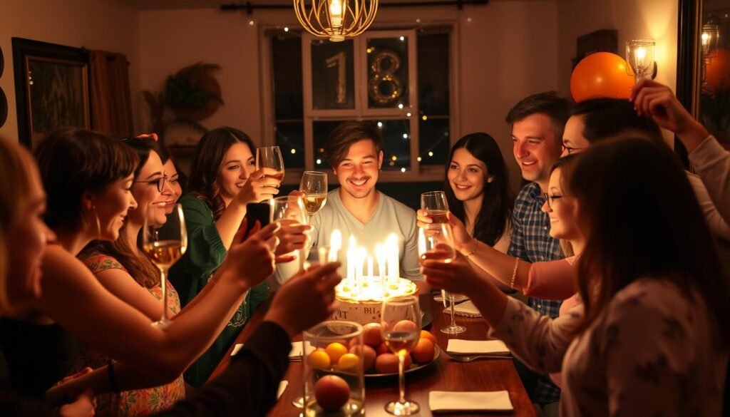 Meaningful 18th birthday celebration with friends and family Meaningful 18th birthday celebration with friends and family