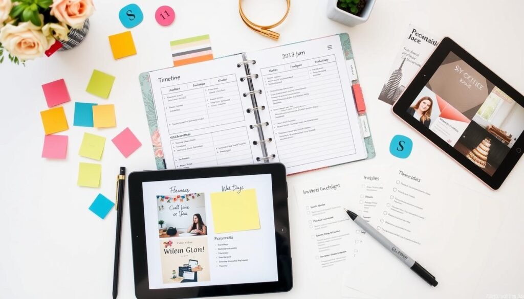 Planning process for an 18th birthday with timeline and checklist Planning process for an 18th birthday with timeline and checklist