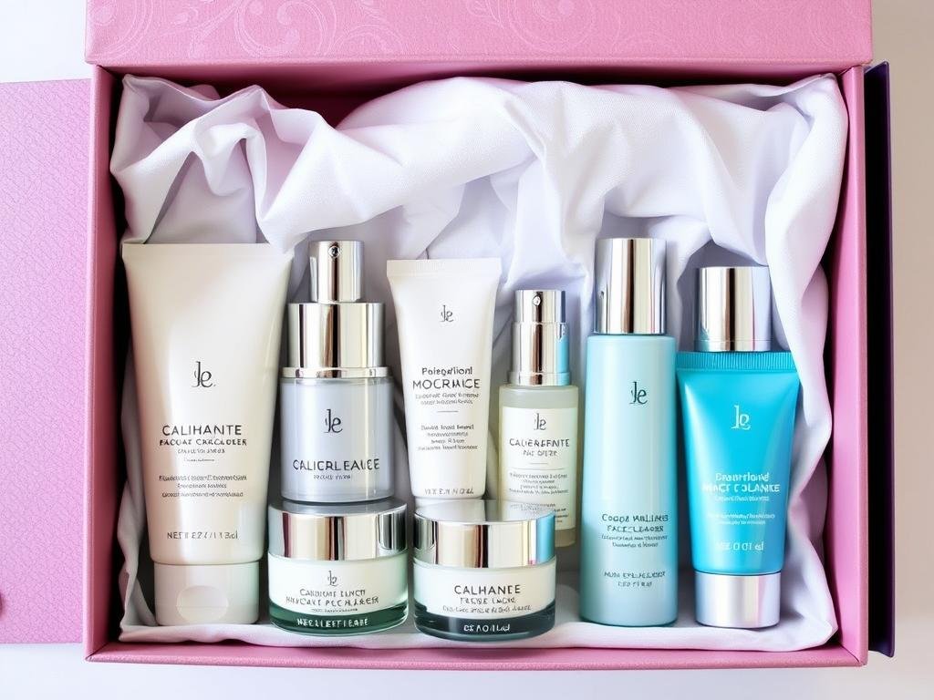 Premium skincare gift set for 18th birthday