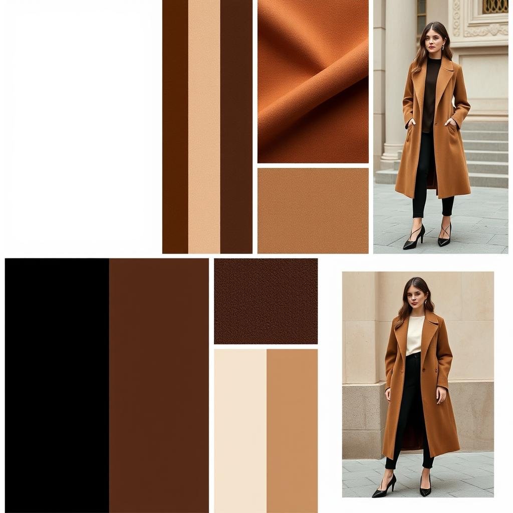 Sophisticated neutral color palette for birthday outfits