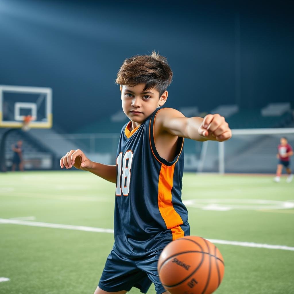 Sports themed 18th birthday photoshoot