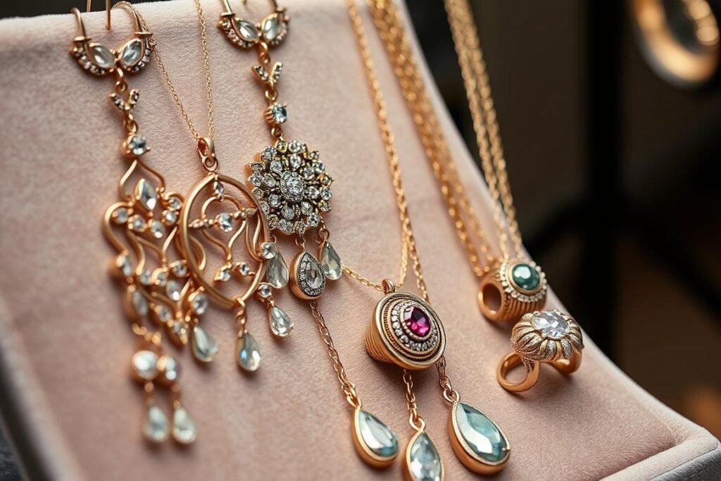 Statement jewelry for birthday outfits
