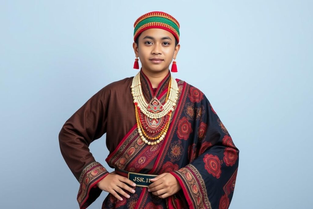 Traditional attire cultural 18th birthday photoshoot