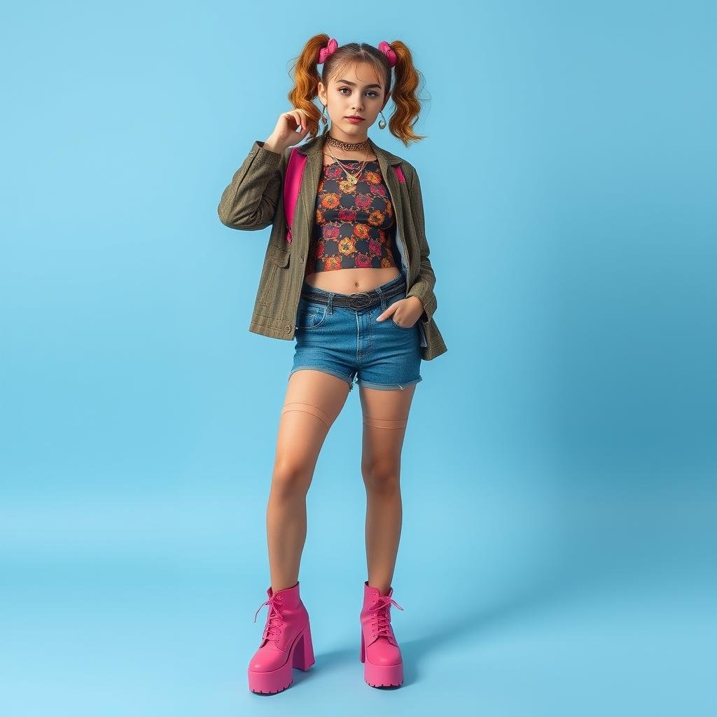 20th birthday photoshoot with 1990s theme 20th birthday photoshoot with 1990s theme