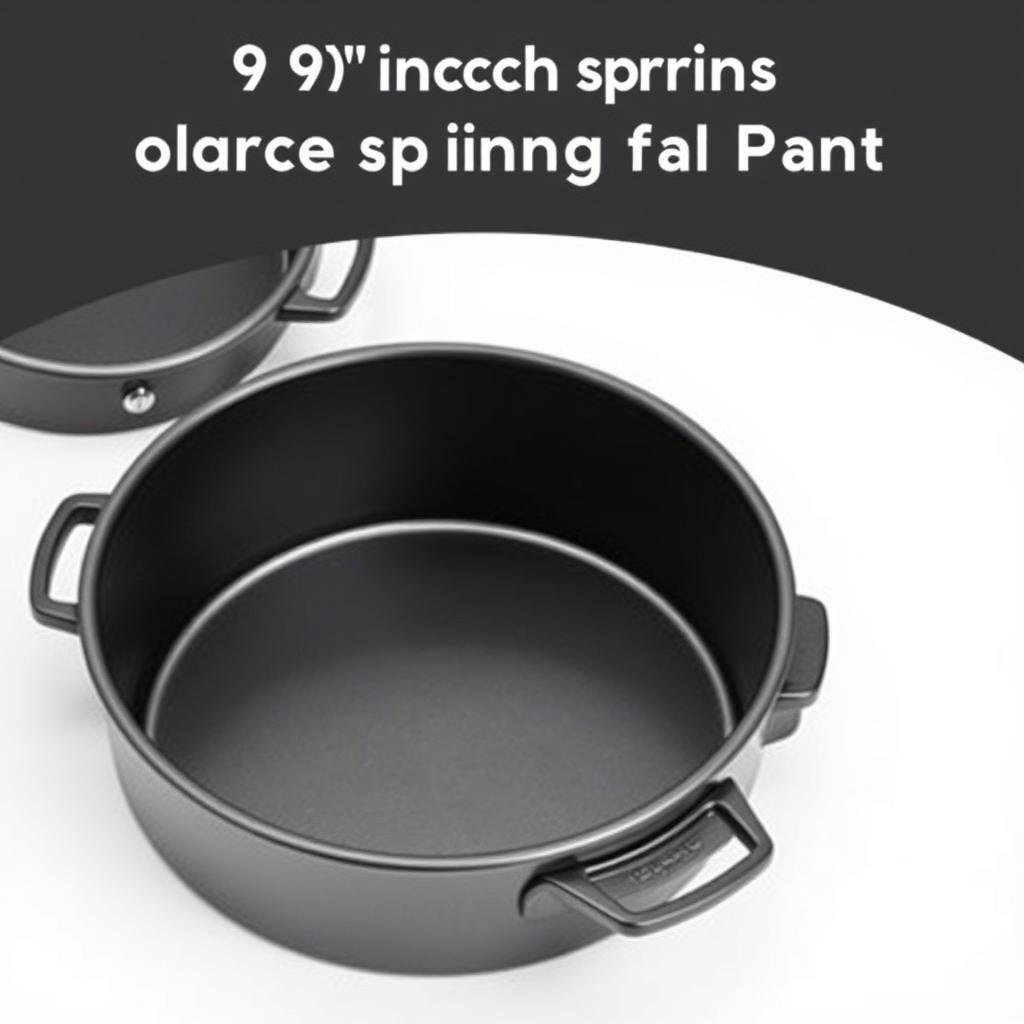 9-inch springform pan for making cheesecake