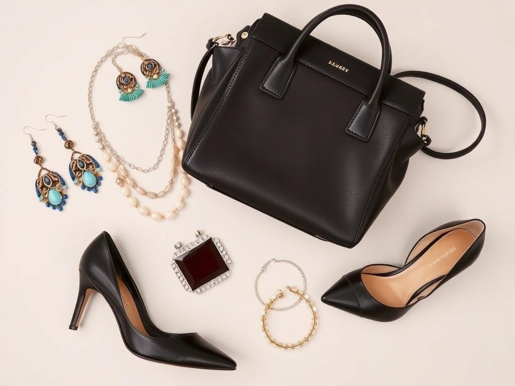 Accessories for a 21st birthday dinner including statement earrings and layered necklaces Accessories for a 21st birthday dinner including statement earrings and layered necklaces