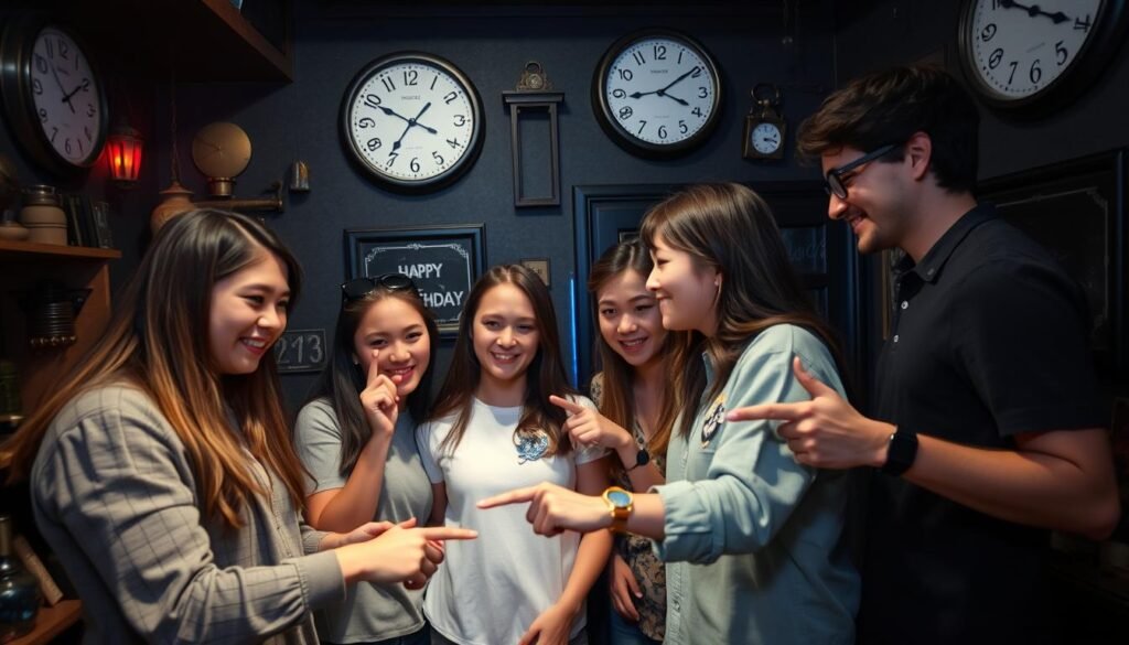 An escape room birthday experience with friends solving puzzles and having fun An escape room birthday experience with friends solving puzzles and having fun