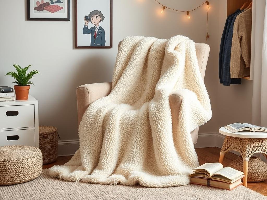 Cozy throw blanket for sweet 16 gift ideas