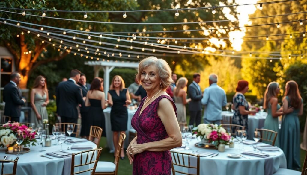Elegant garden party for a woman's 50th birthday