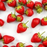 Beautiful Strawberry Cake Decorations: Creative Ideas for Every Baker Fresh ripe strawberries of different sizes for cake decorations