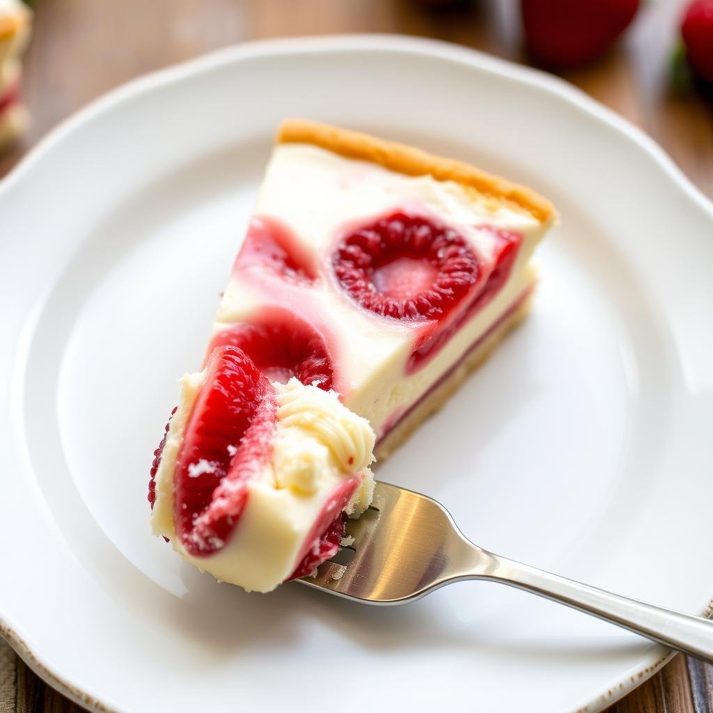 Gluten-free raspberry tart strawberry shortcake