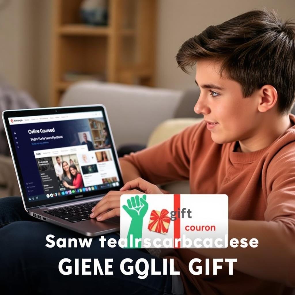 Online learning platform subscription as 21st birthday gift