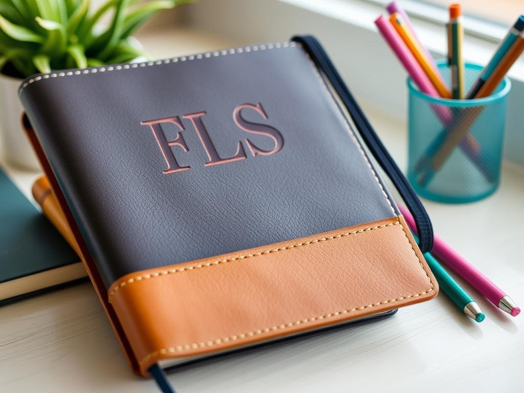 Personalized journal or planner for sweet 16 gift ideas