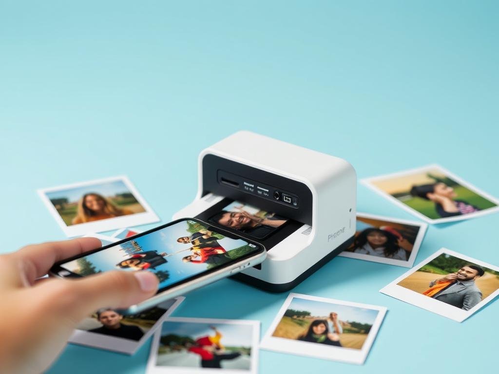 Portable instant photo printer for sweet 16 gift ideas