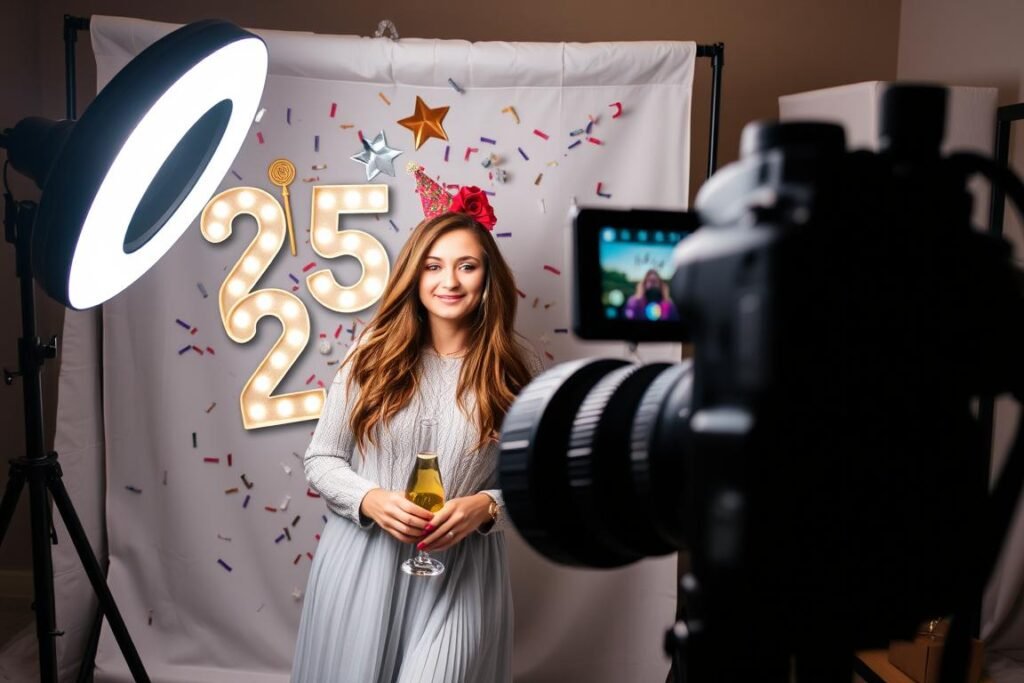 Professional-looking 25th birthday photoshoot setup for Instagram captions Professional-looking 25th birthday photoshoot setup for Instagram captions