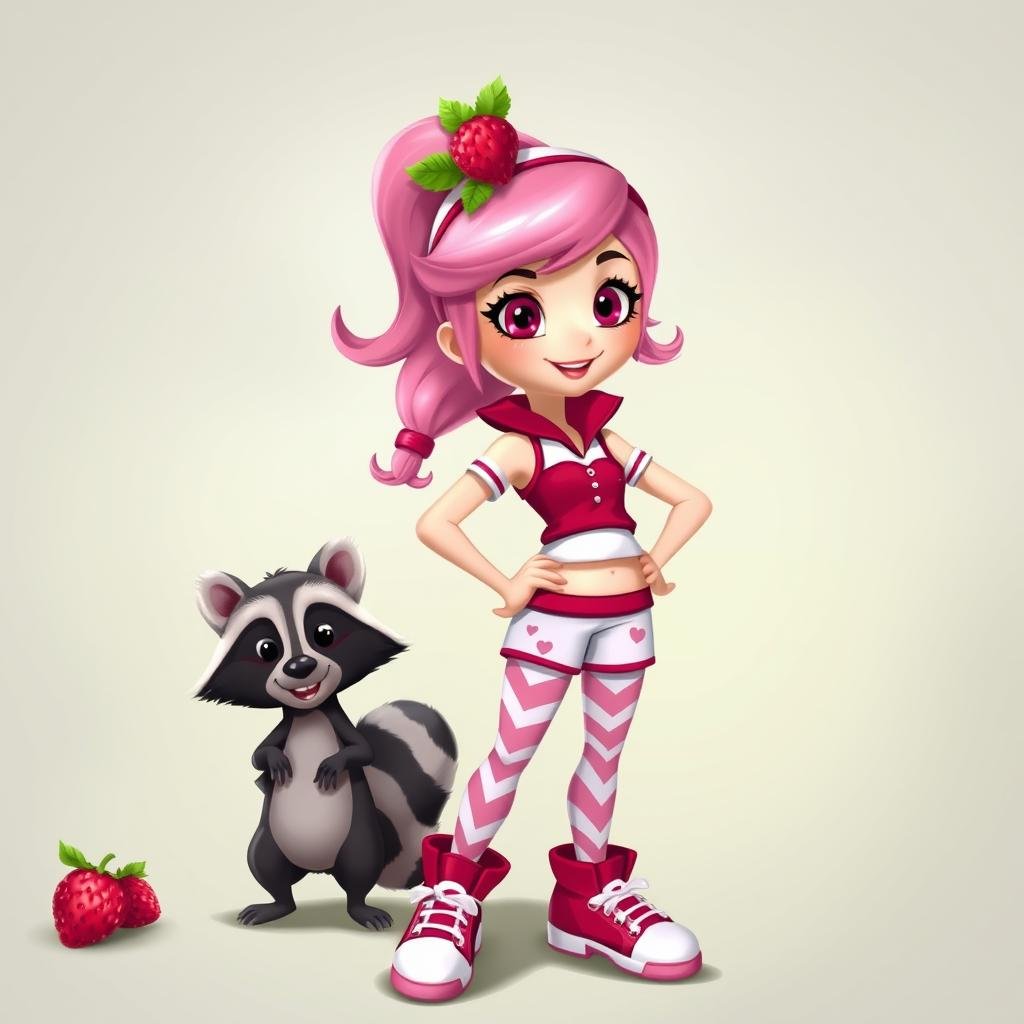 Raspberry Torte character from Strawberry Shortcake Raspberry Torte character from Strawberry Shortcake