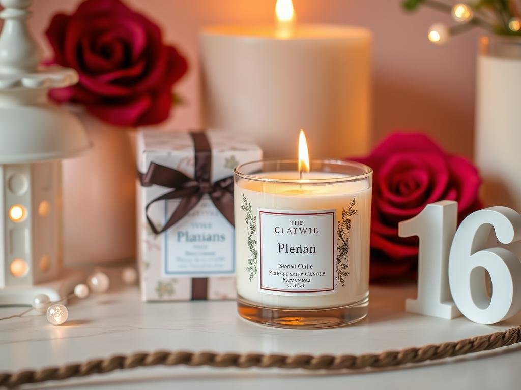 Scented candle gift for sweet 16 gift ideas