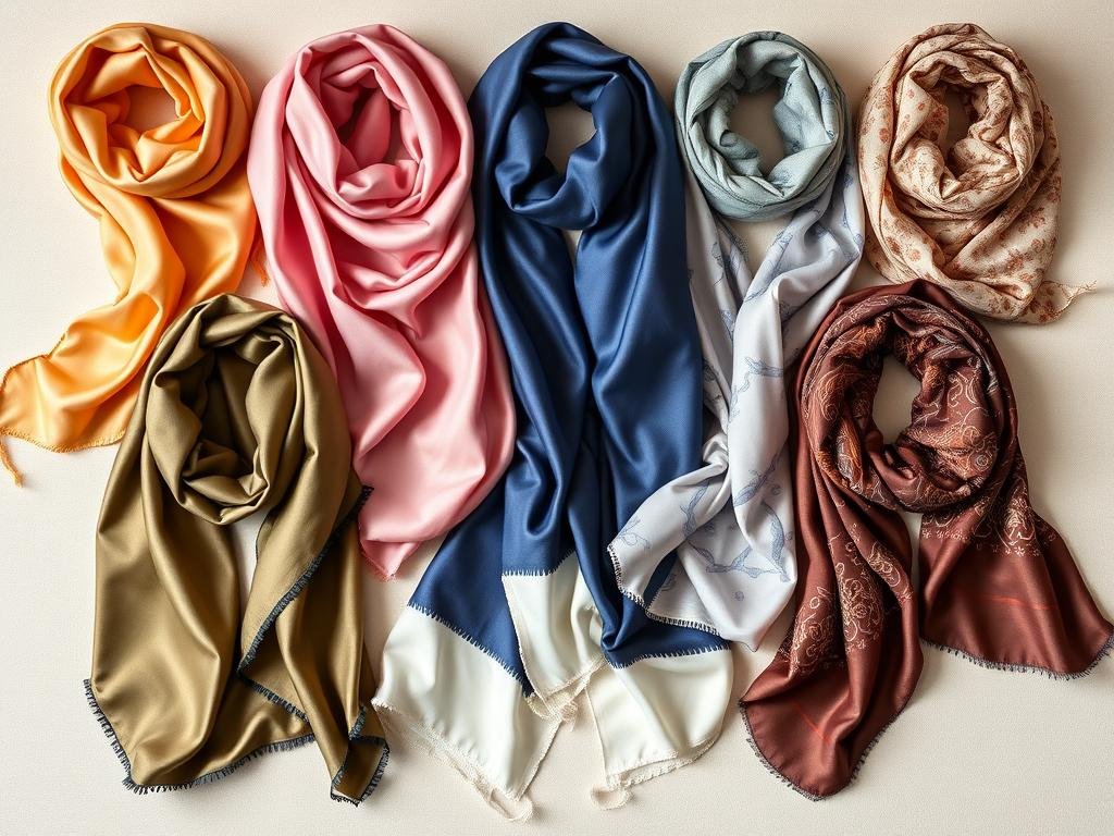 Silk scarves and wraps for 30th birthday gifts