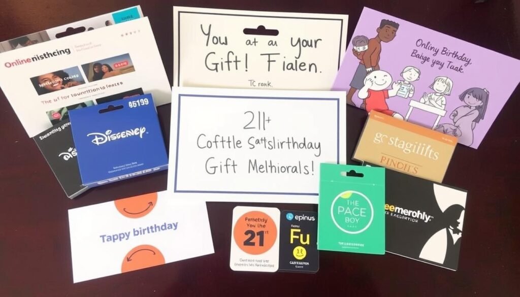 Subscription gifts for 21st birthday including streaming services, monthly boxes, and online learning platforms