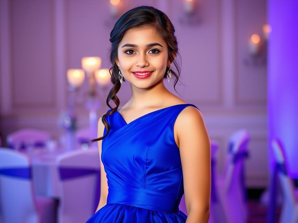 Sweet 16 birthday girl in an elegant formal gown for her DTI celebration Sweet 16 birthday girl in an elegant formal gown for her DTI celebration