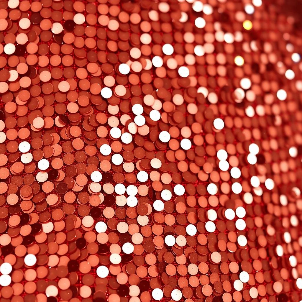 Sweet 16 dress in sequin fabric that catches the light