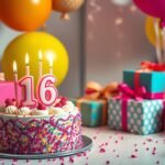 Celebrate Their Sweet Sixteen: Meaningful 16th Birthday Gifts They'll Treasure Sweet sixteen birthday celebration with cake, gifts, and decorations