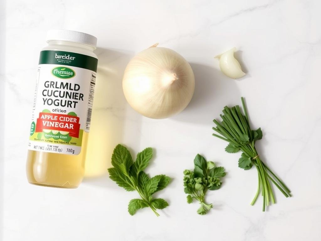 Various ingredients that can be used as substitutions in creamy cucumber salad Various ingredients that can be used as substitutions in creamy cucumber salad