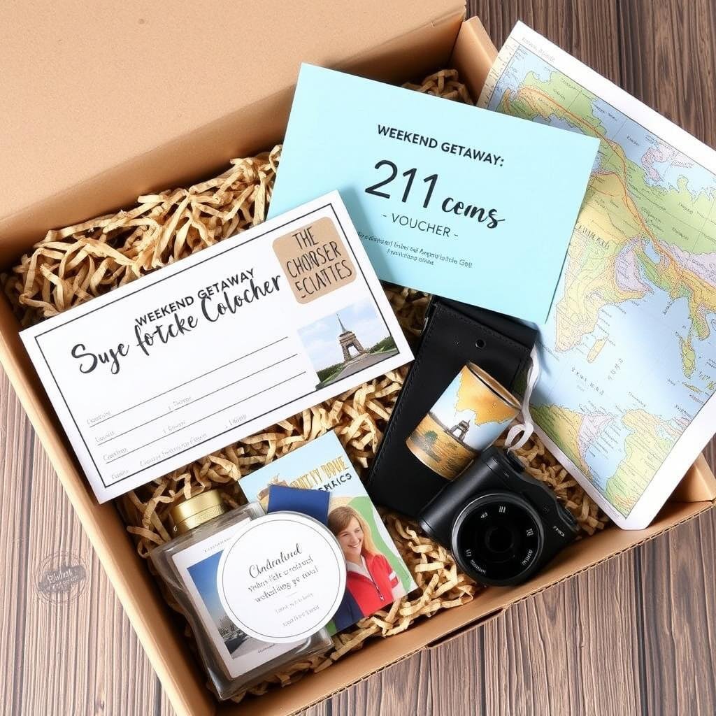 Weekend getaway or experience voucher for 21st birthday