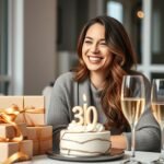 30th Birthday Gift Ideas for Women: The Ultimate Guide for 2026 Woman celebrating her 30th birthday with gifts and cake