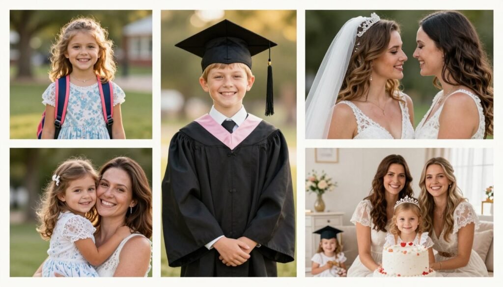 A beautiful collage of birthday milestone moments between mother and daughter, perfect for a happy birthday daughter from mom Pinterest board A beautiful collage of birthday milestone moments between mother and daughter, perfect for a happy birthday daughter from mom Pinterest board