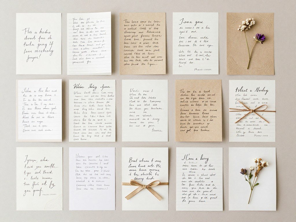 A beautiful flat lay of handwritten birthday cards and notes from mom to daughter over the years, perfect for happy birthday daughter from mom Pinterest inspiration A beautiful flat lay of handwritten birthday cards and notes from mom to daughter over the years, perfect for happy birthday daughter from mom Pinterest inspiration