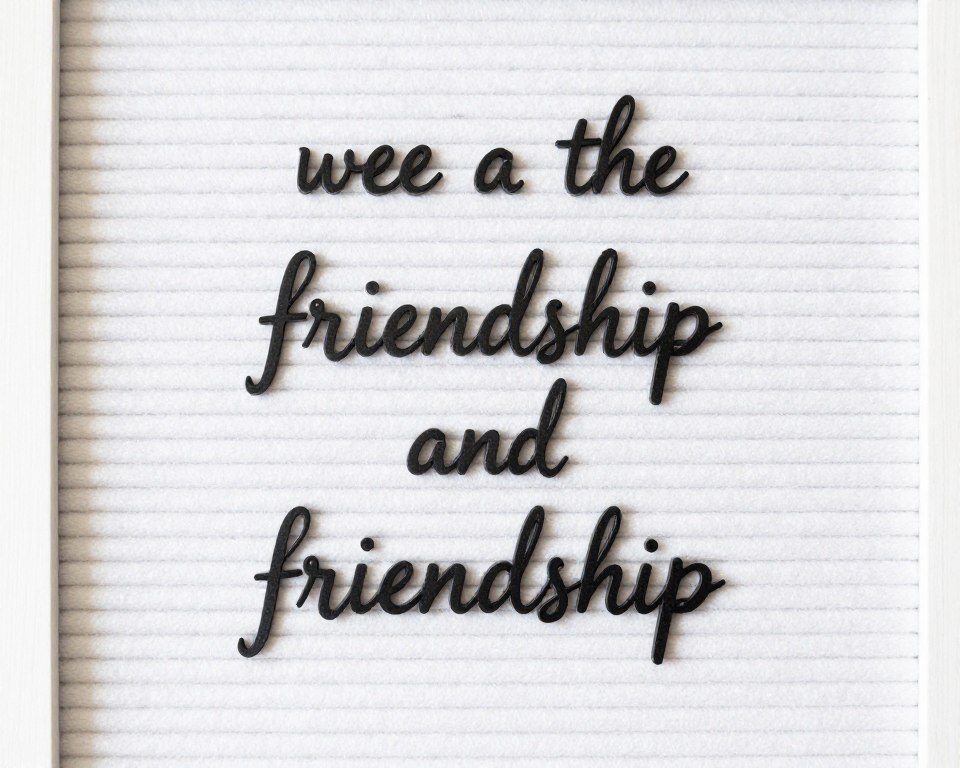 A beautifully designed inspirational quote about friendship