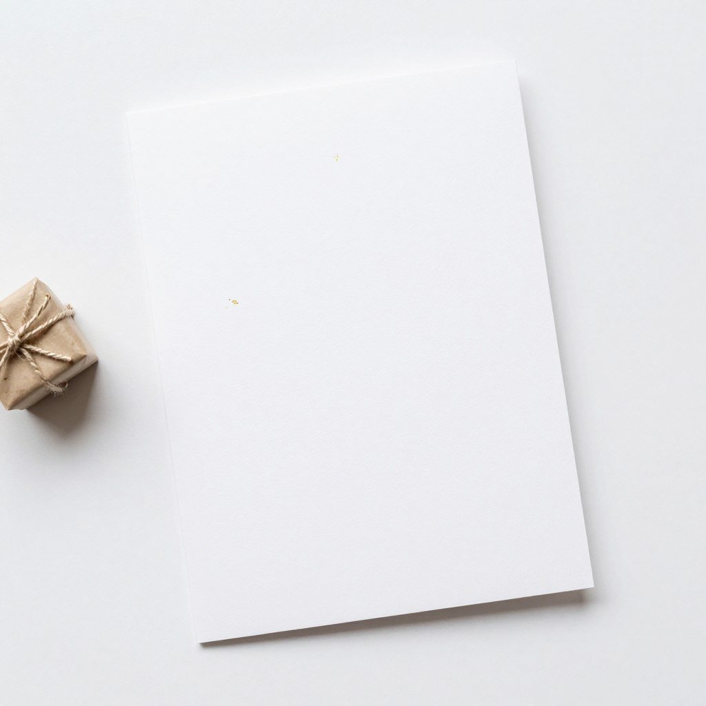 A simple birthday card with minimalist design representing short happy birthday best friend quotes