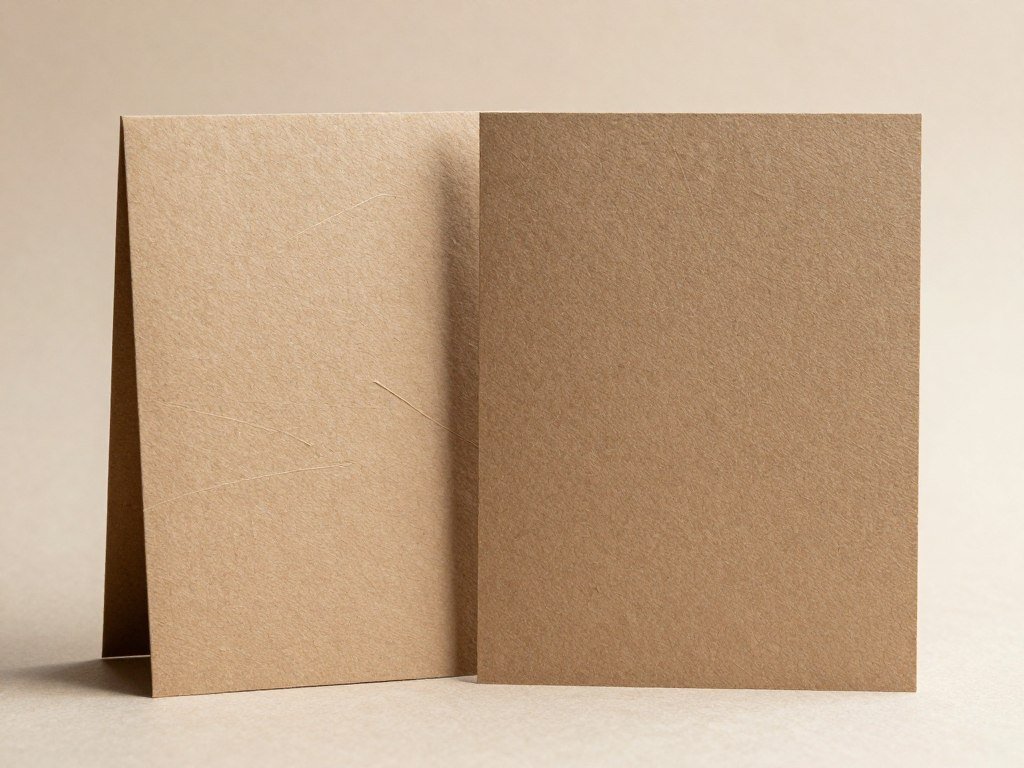 Birthday cards made from 100% recycled paper with natural textures Birthday cards made from 100% recycled paper with natural textures