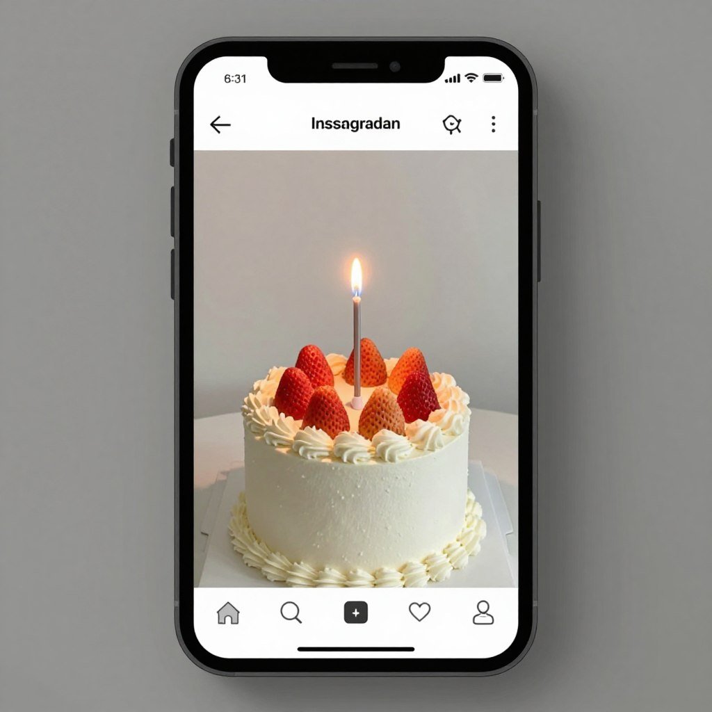 Birthday image being shared on Instagram Stories for happy birthday wishes pics Birthday image being shared on Instagram Stories for happy birthday wishes pics