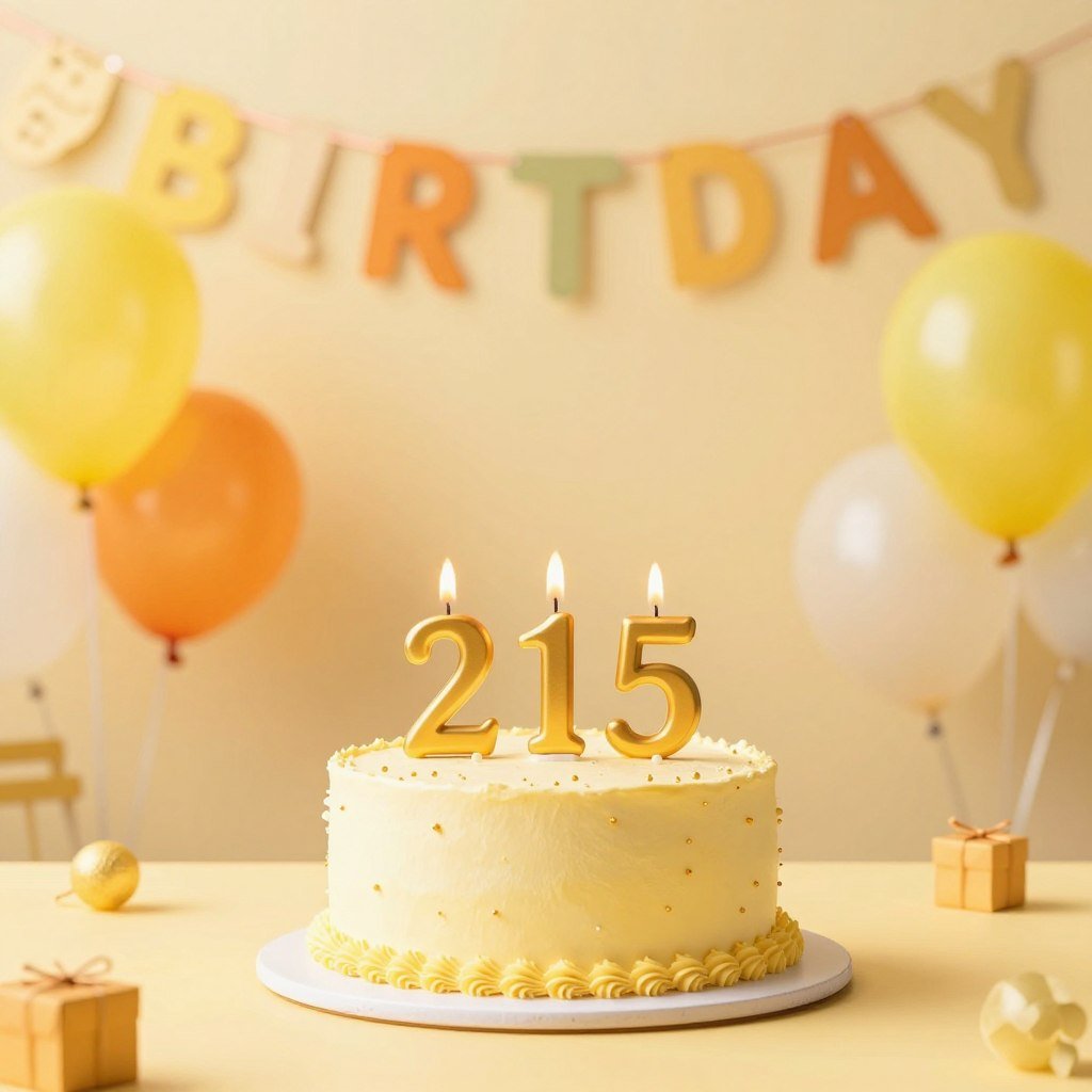 Birthday scene with bright yellow and orange tones for happy birthday wishes pics Birthday scene with bright yellow and orange tones for happy birthday wishes pics