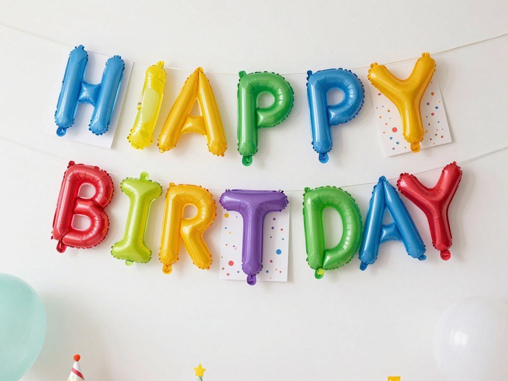 Colorful balloon-style happy birthday font examples perfect for children's birthday parties Colorful balloon-style happy birthday font examples perfect for children's birthday parties