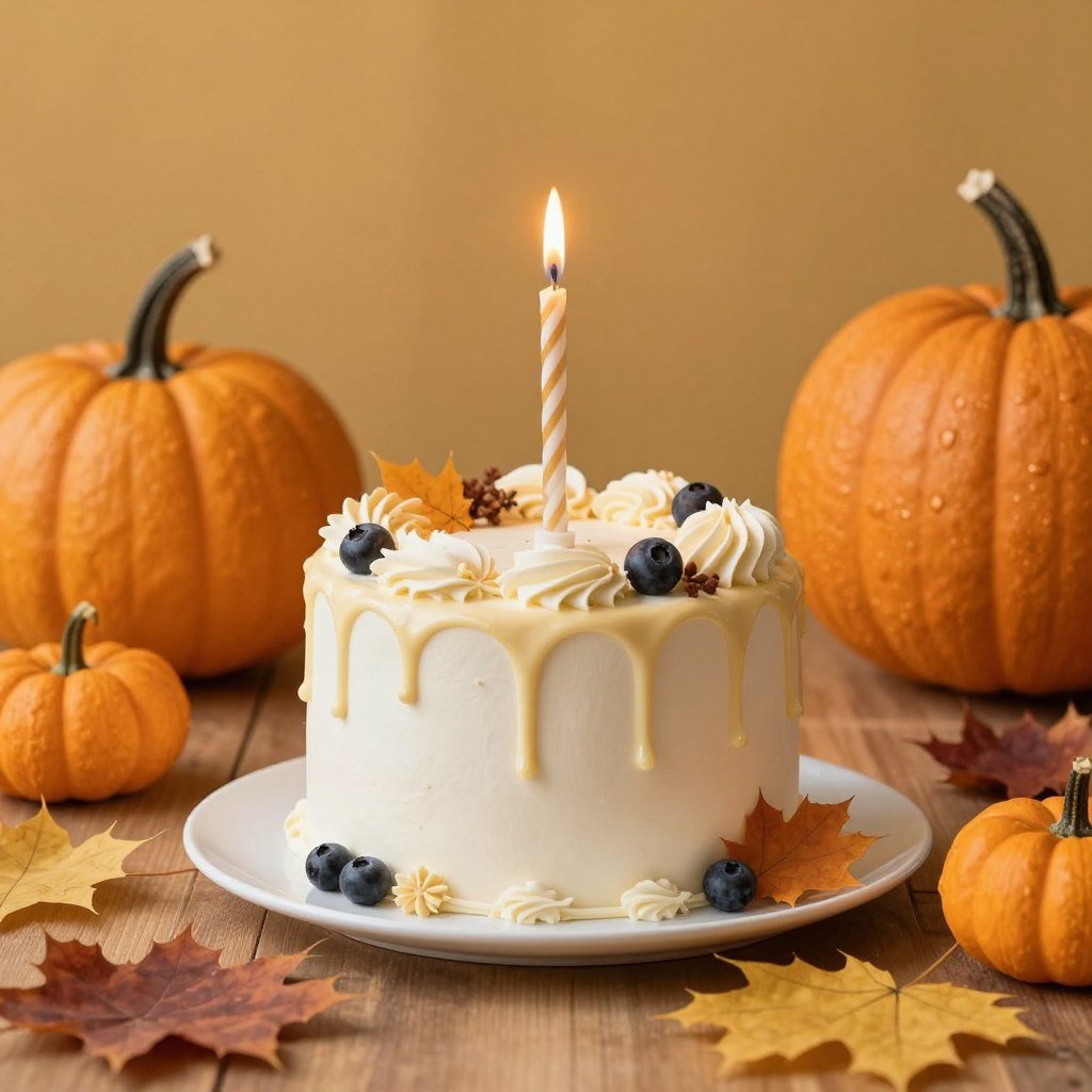 Fall-themed birthday with warm colors and seasonal elements for happy birthday wishes pics Fall-themed birthday with warm colors and seasonal elements for happy birthday wishes pics