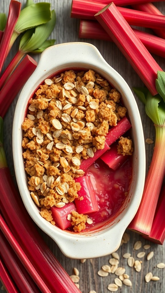 Delicious Rhubarb Crisp Recipes to Try This Spring